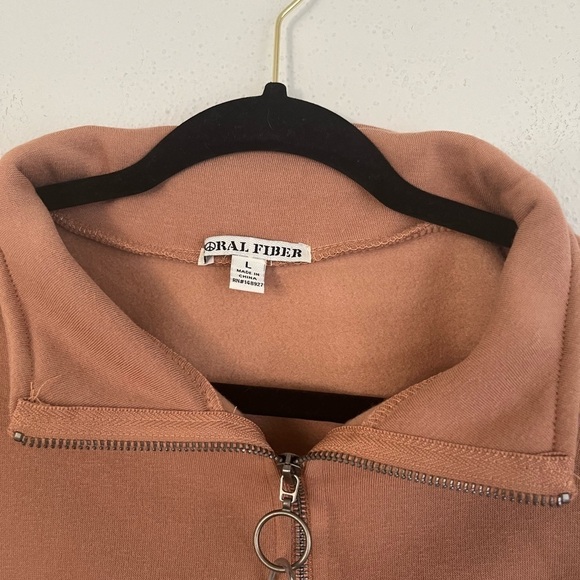 MORAL Fiber Junior Super Soft Sweatshirt And Short Set, Size Large - Picture 3 of 6